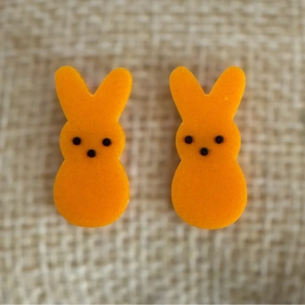 Peeps Easter Post Earrings